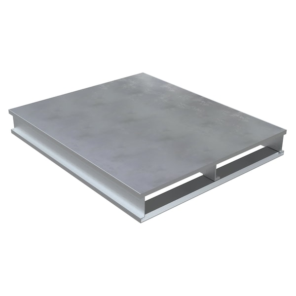 Aluminum Pallet, 48 in L, 40.125 in W, 6 H